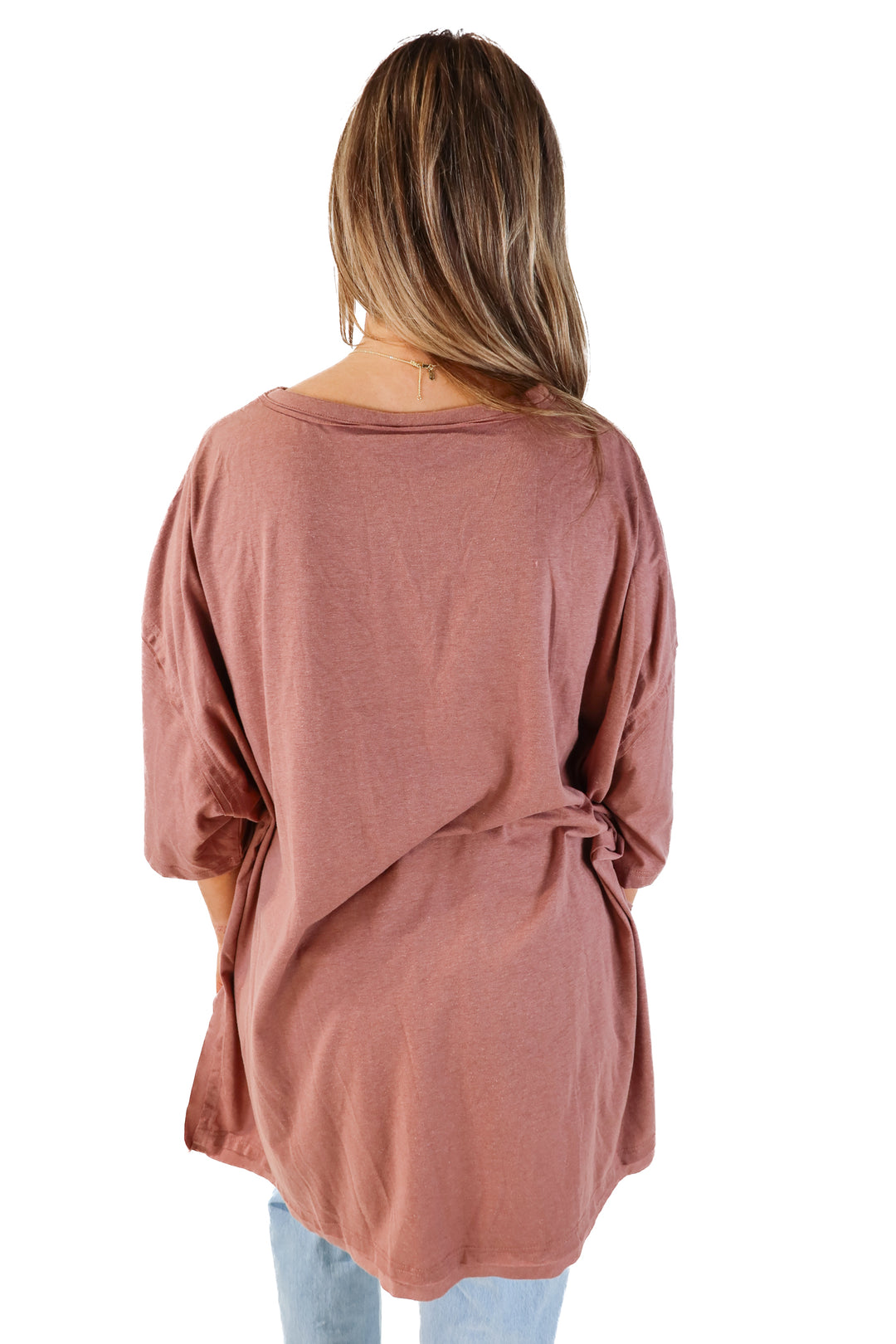 Exlura mauve short sleeve top NWT (XXXL)