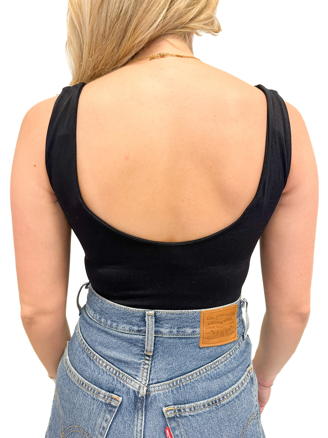 Free People Intimately Black Bodysuit (XS/S)