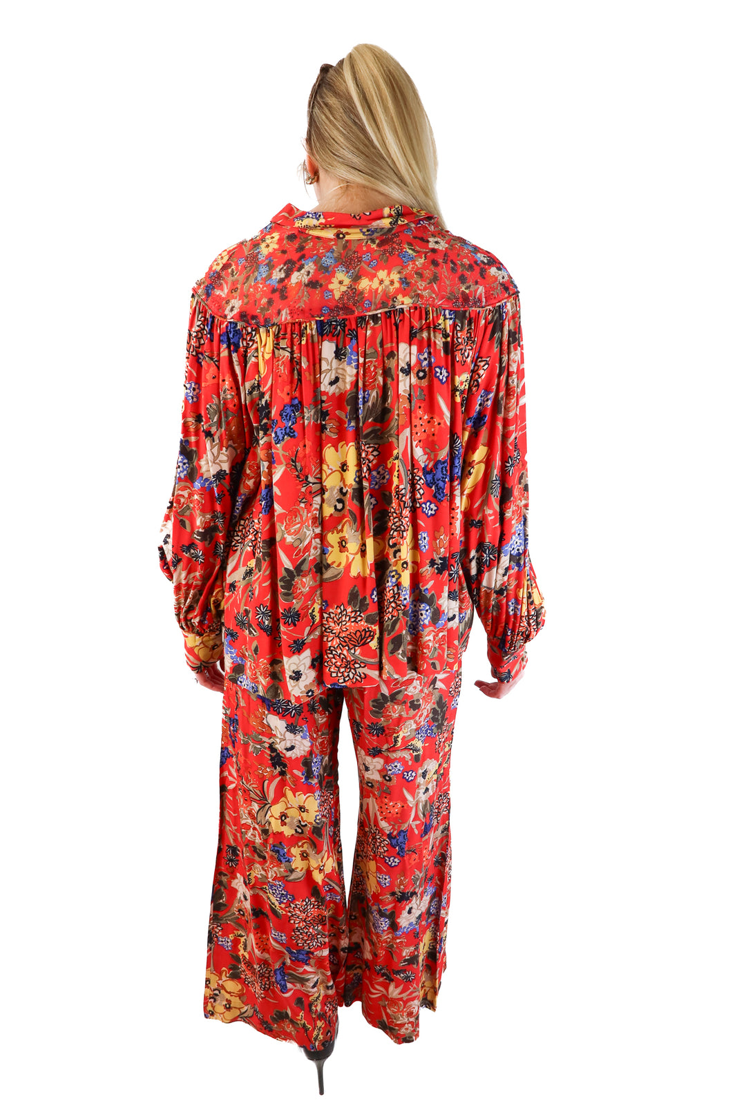 French Connection Silky Floral Set (6; retail $265)