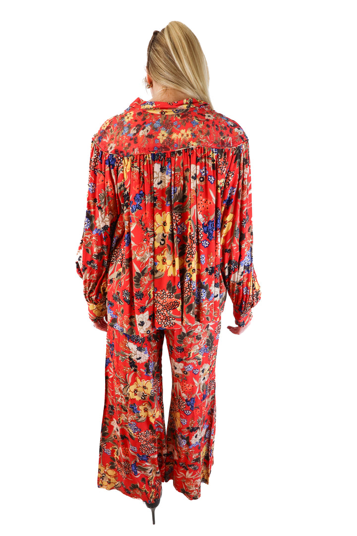 French Connection Silky Floral Set (6; retail $265)
