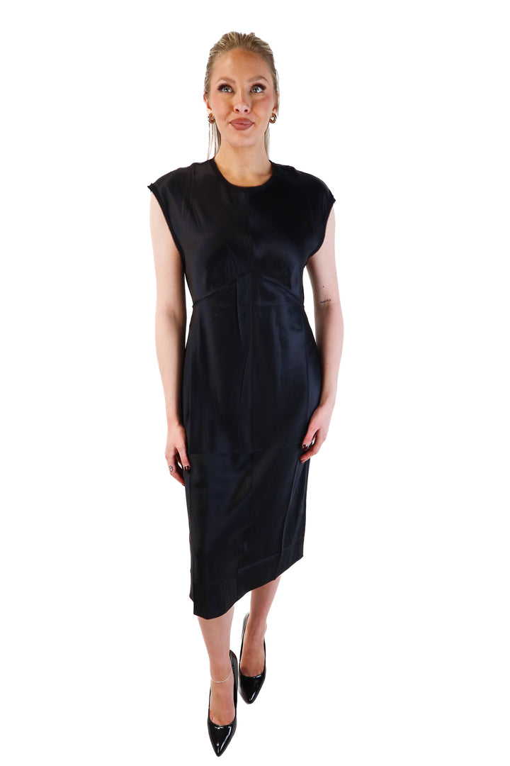 Banana Republic Black Silk Dress (S; retail $225)