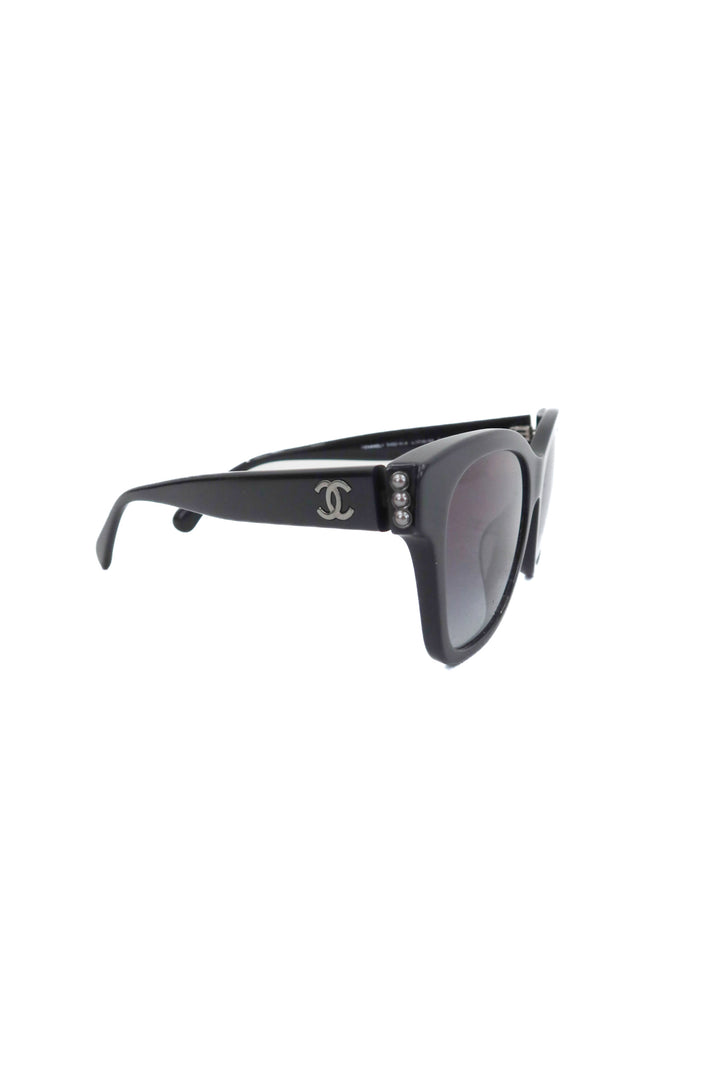 Chanel Acetate Square CC Sunglasses (retail $595)
