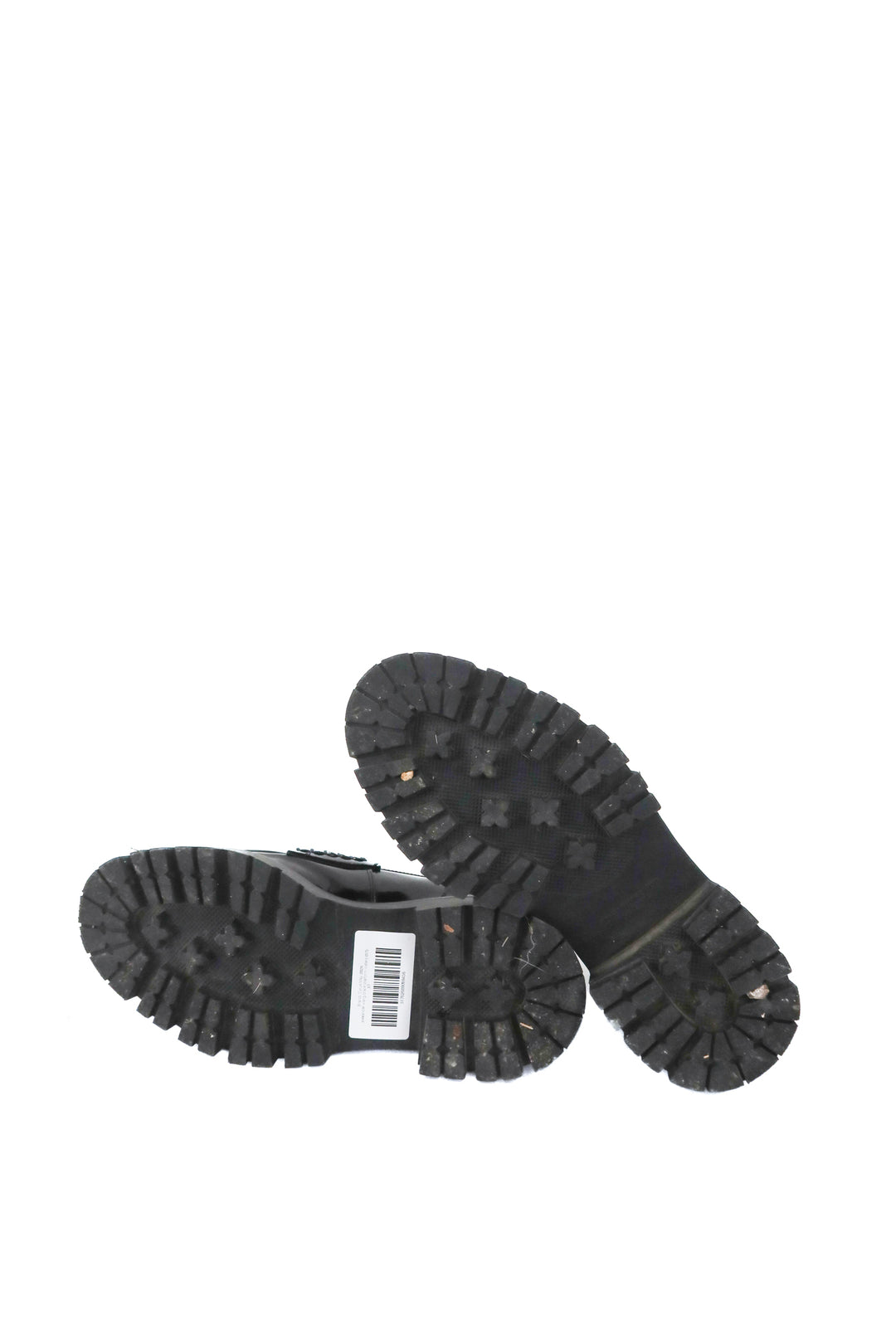 alexander wang black platform loafers (37/ US7; retail $1,182)