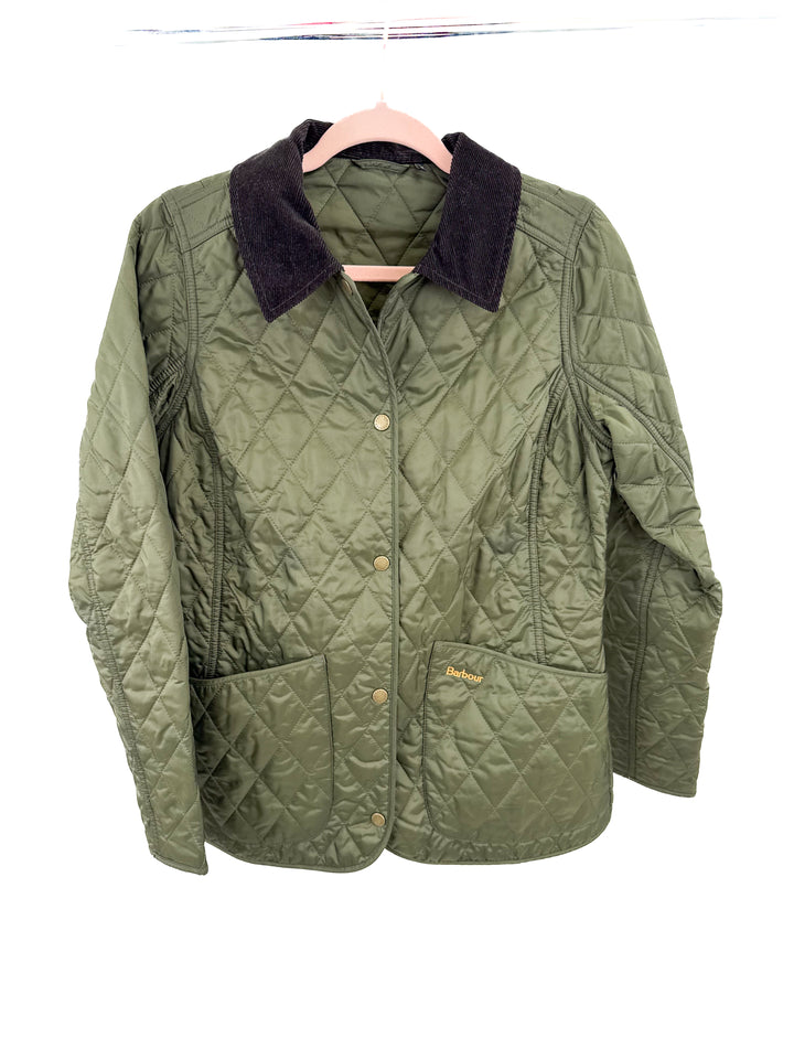 Barbour Heritage Quilted Jacket NWOT (6; retail $240)