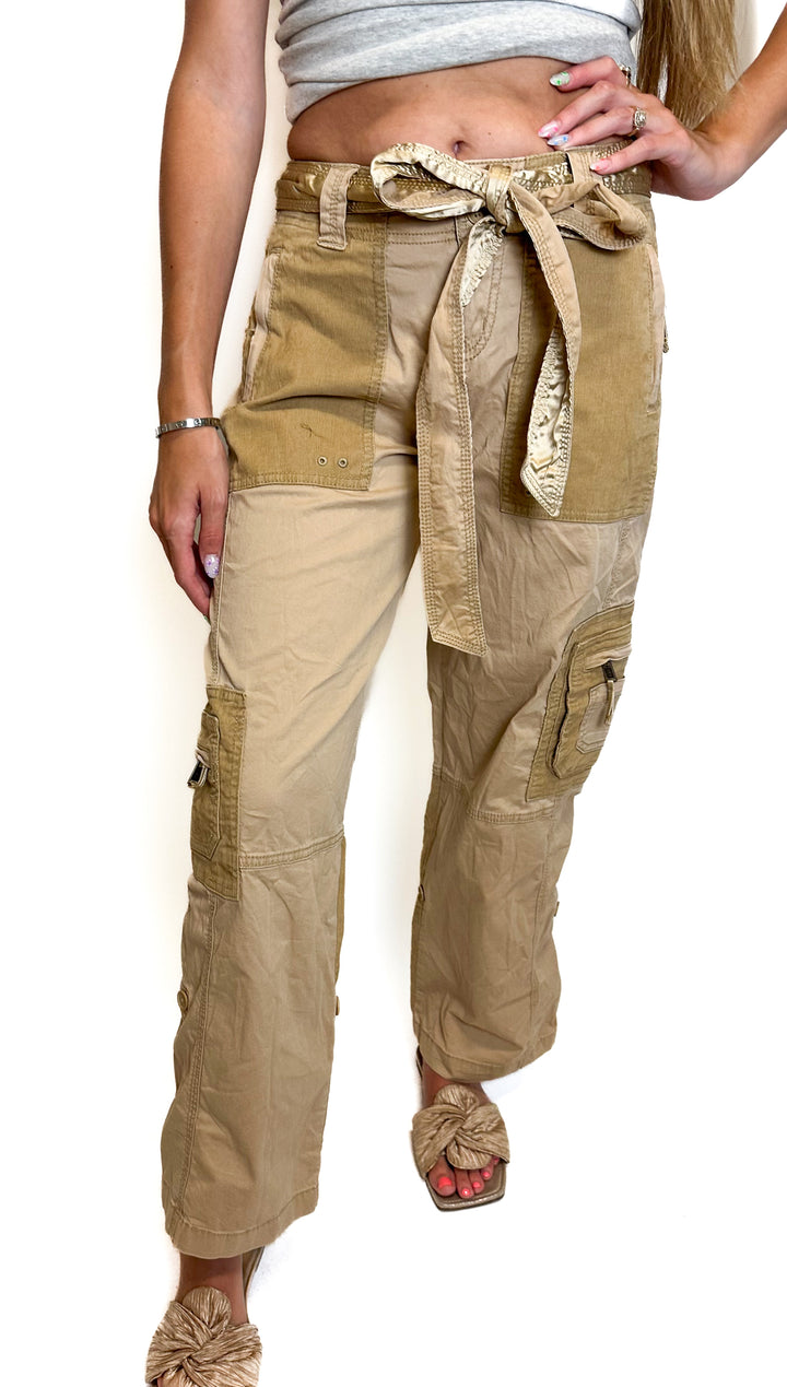 Abercrombie Tan Cargo Pants NWT (25)