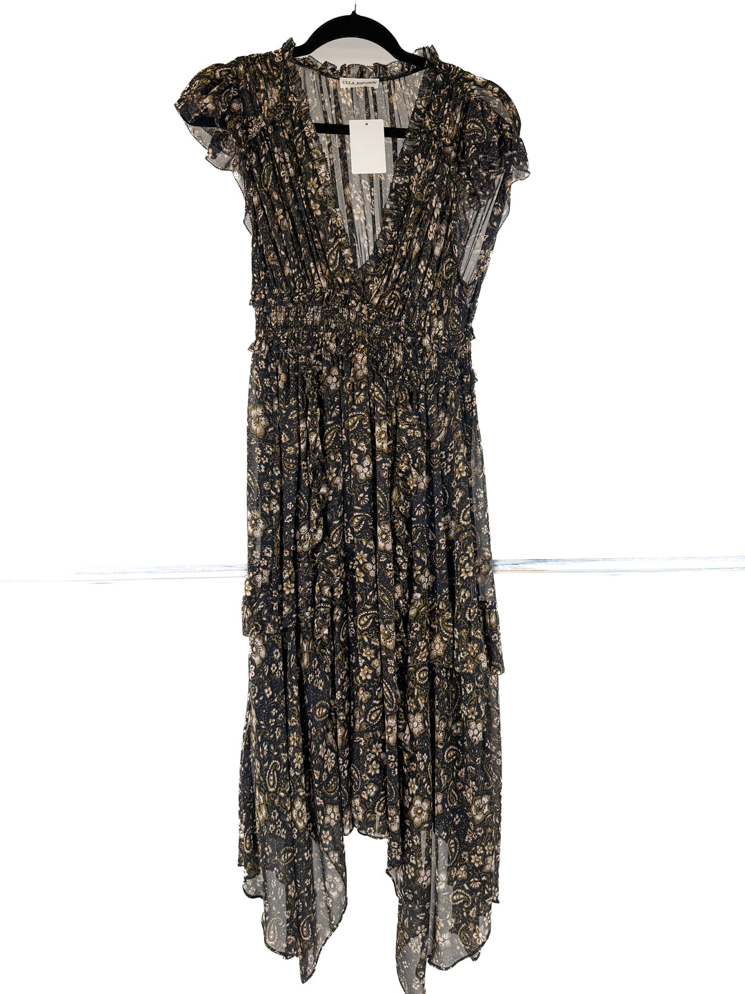 Ulla Johnson long floral dress (S; retail $520)