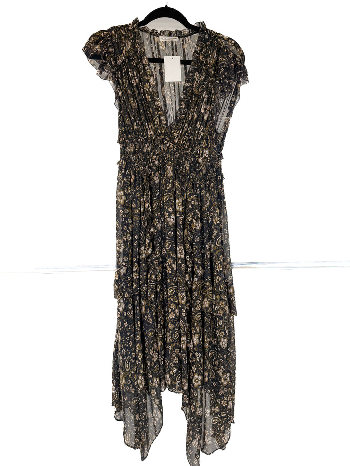 Ulla Johnson long floral dress (S; retail $520)