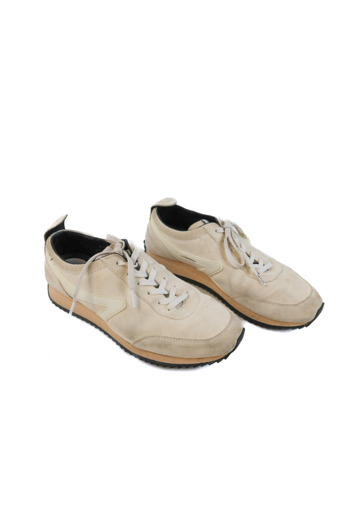 Rag & bone neutral suede sneakers (40/ US9.5-10; retail $278)
