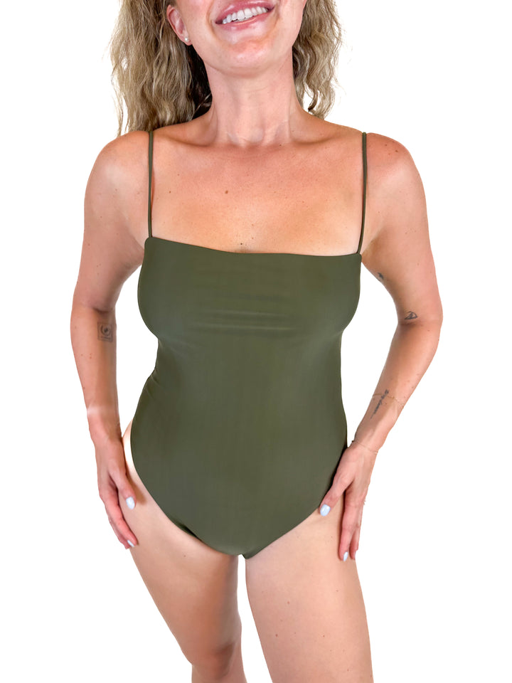 Buddy Love Dark Green One-Piece Suit (L)