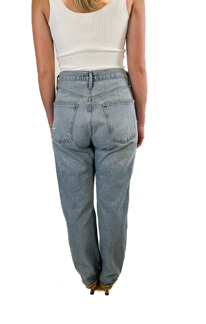 Agolde High Rise Straight Leg Jean (27/4)
