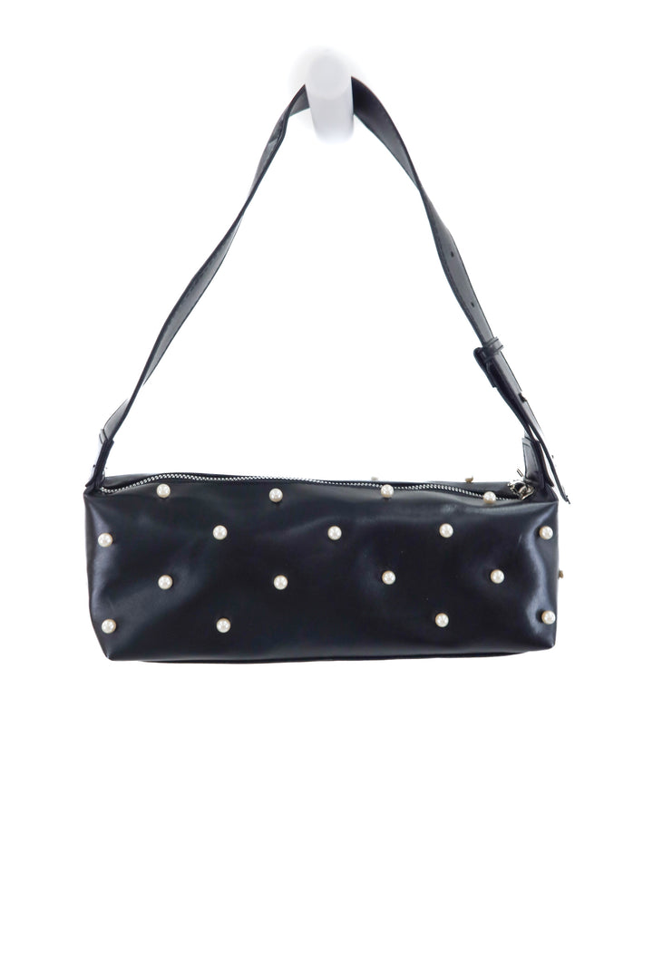 petal + pup black pearl shoulder bag