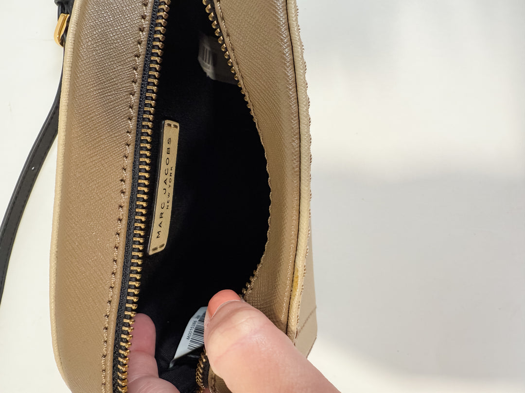 SOLD Marc Jacobs Playback Boxed Dome Crossbody in Taupe NWT (retail $275)