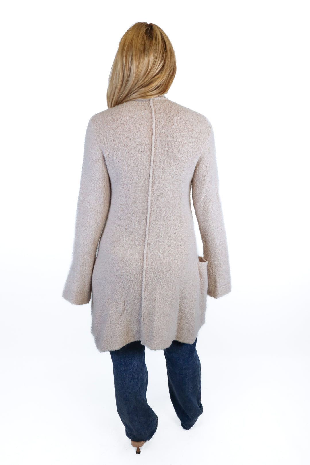 gentle fawn neutral cardigan (s; retails for $174)