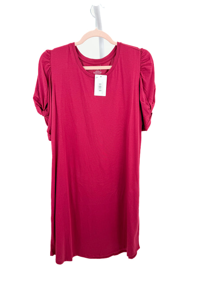 Summersalt pima cotton red dress NWT (L)