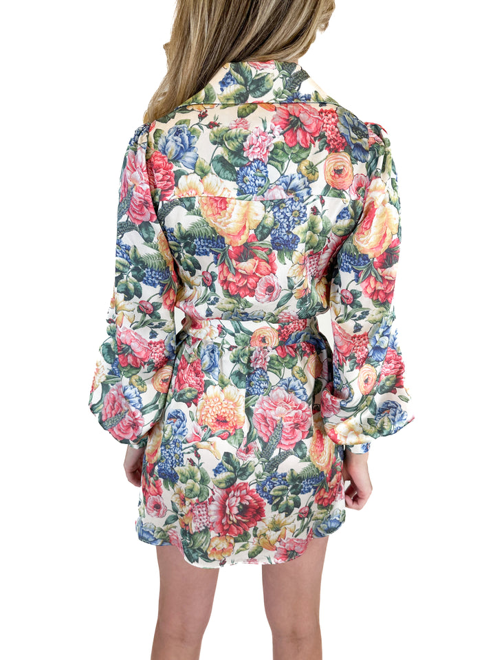 Show Me Your Mumu Floral Mini Dress (XS)