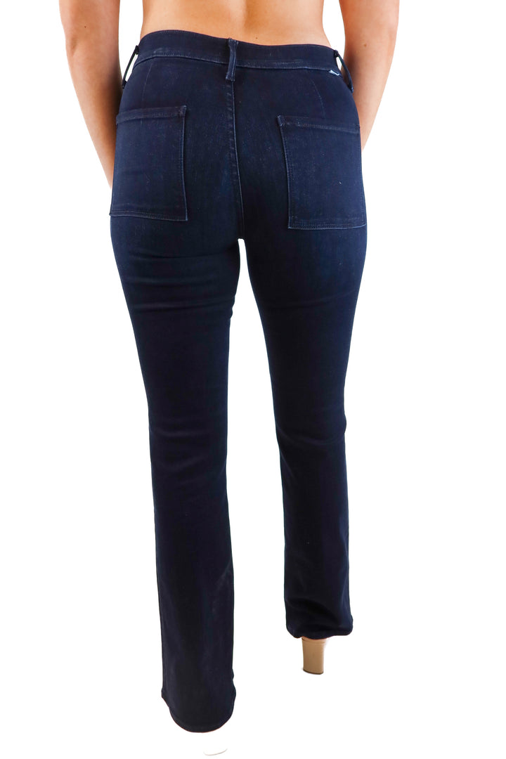 Mother Dark Wash Jeans (28; retail $240)