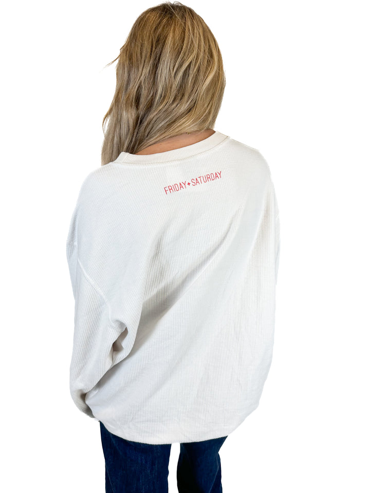 Chicka-d Oversized Christmas Sweatshirt (M)