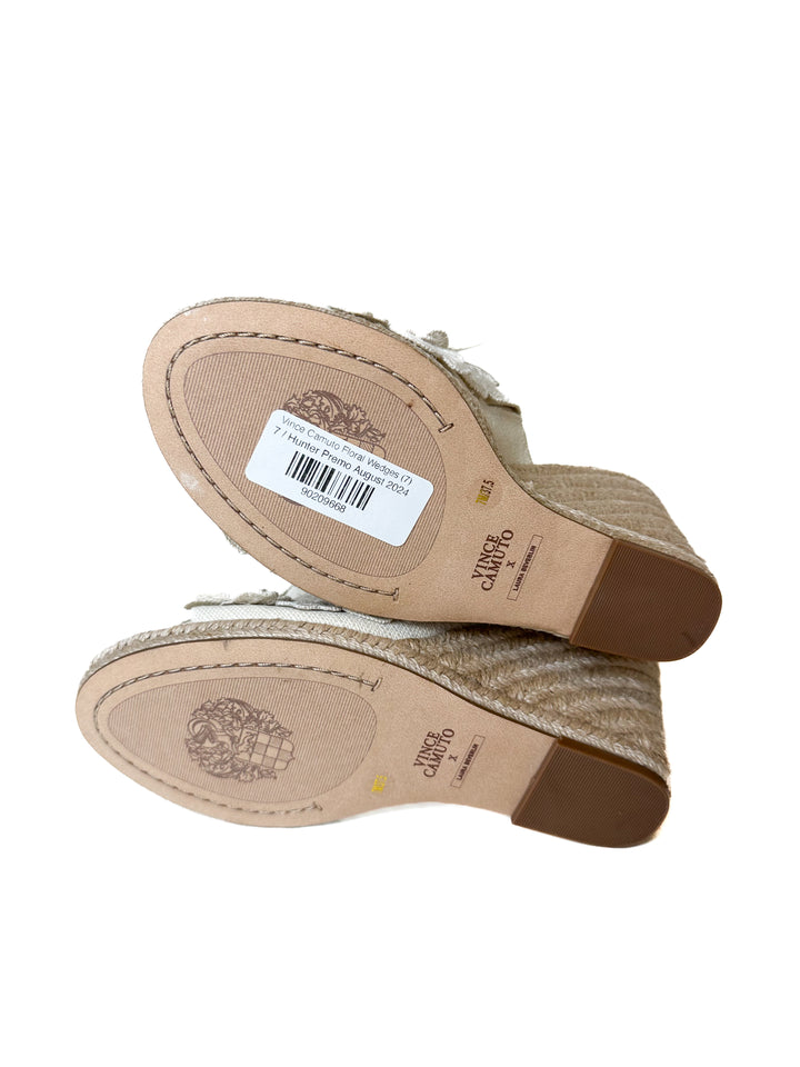 Vince Camuto VC X Laura Beverlin Daisy Wedge Mule NWOT (7; retail $120)