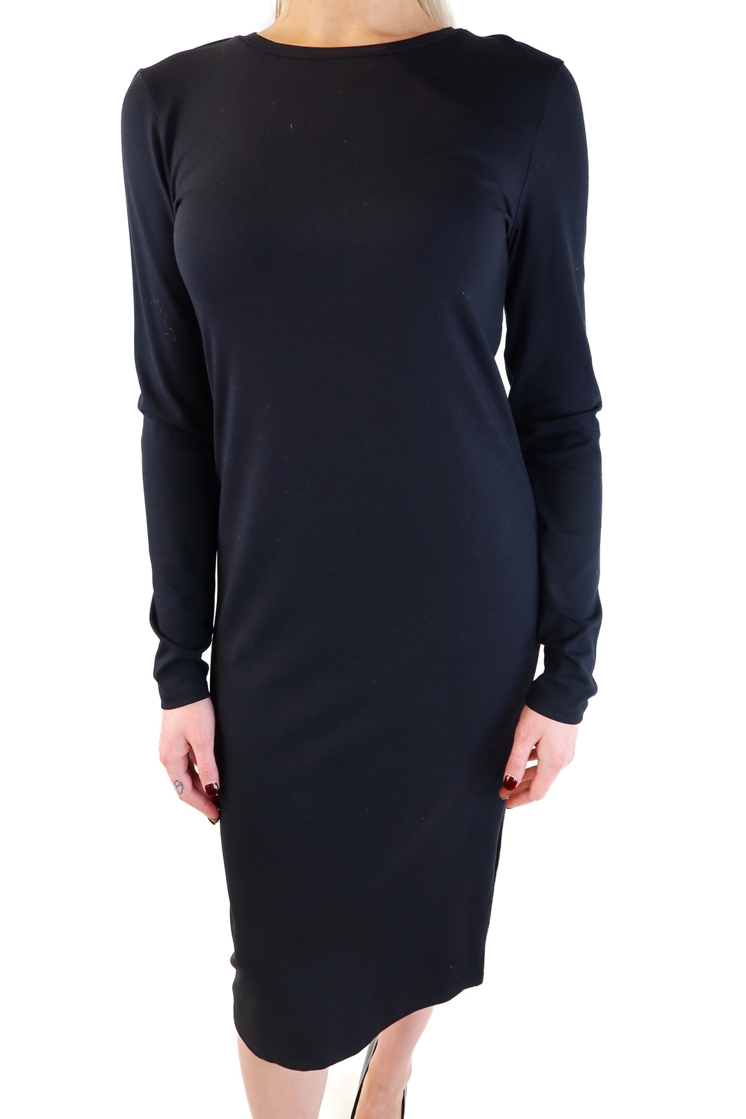 Leith Black Midi Dress (M)