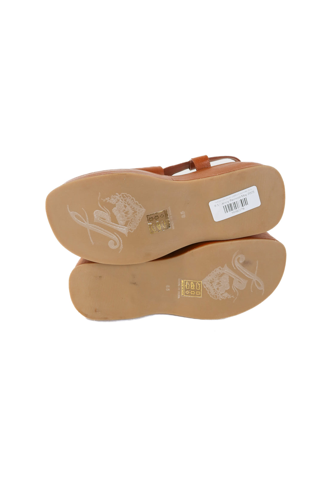 free people brown platform sandals (8.5; retail $128)