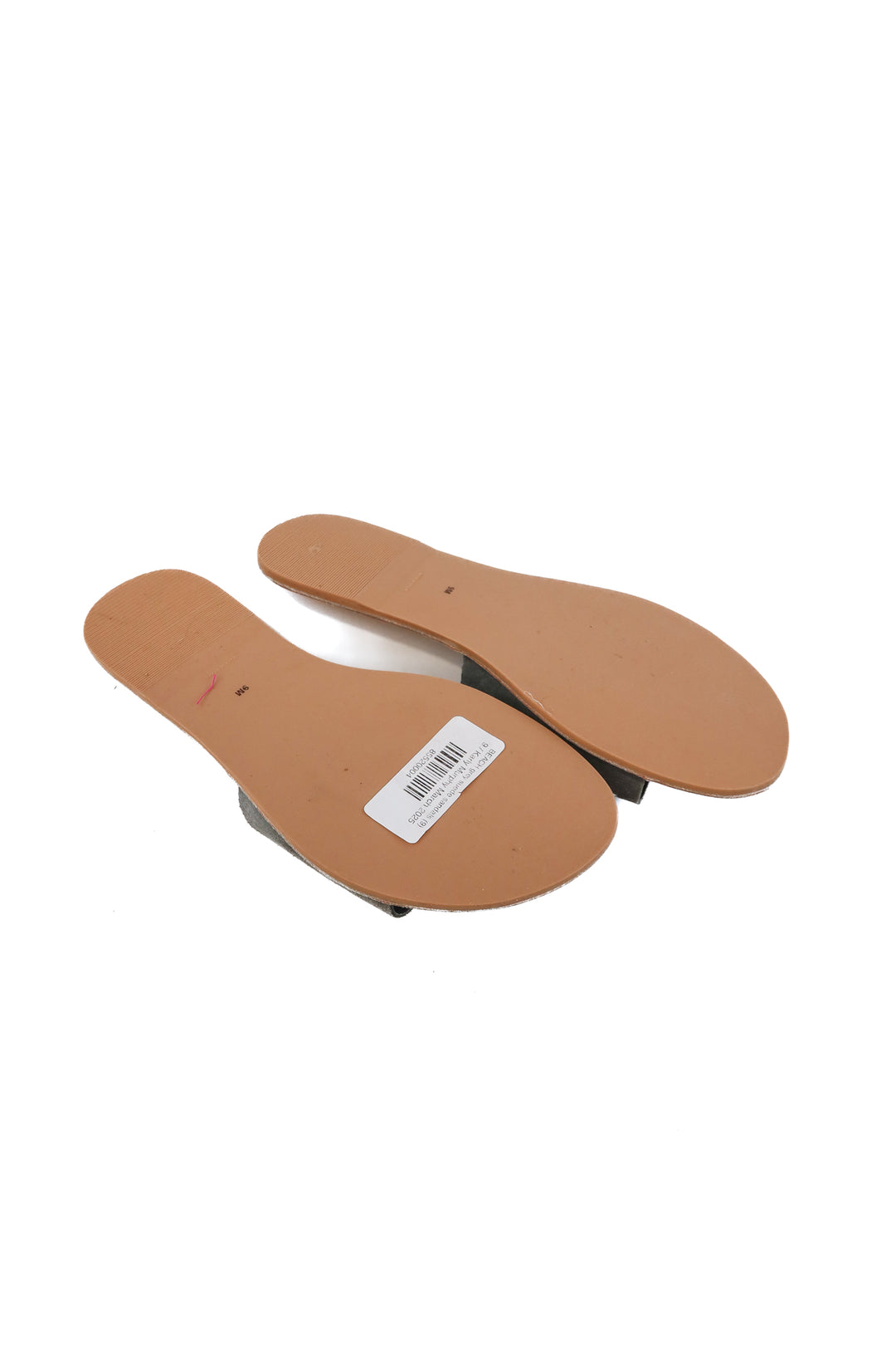 BEACH grey suede sandals (9)