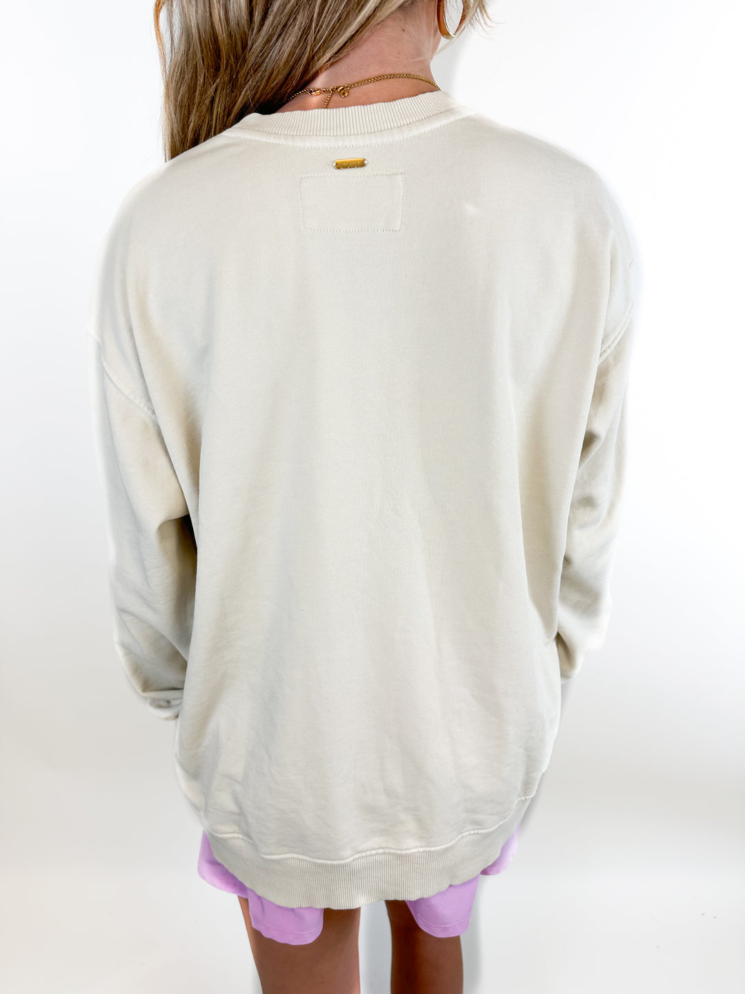 L*SPACE Active Tan Sweatshirt NWT (XS/S)