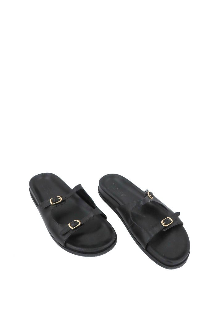 j.crew black 2 strap sandals (10)