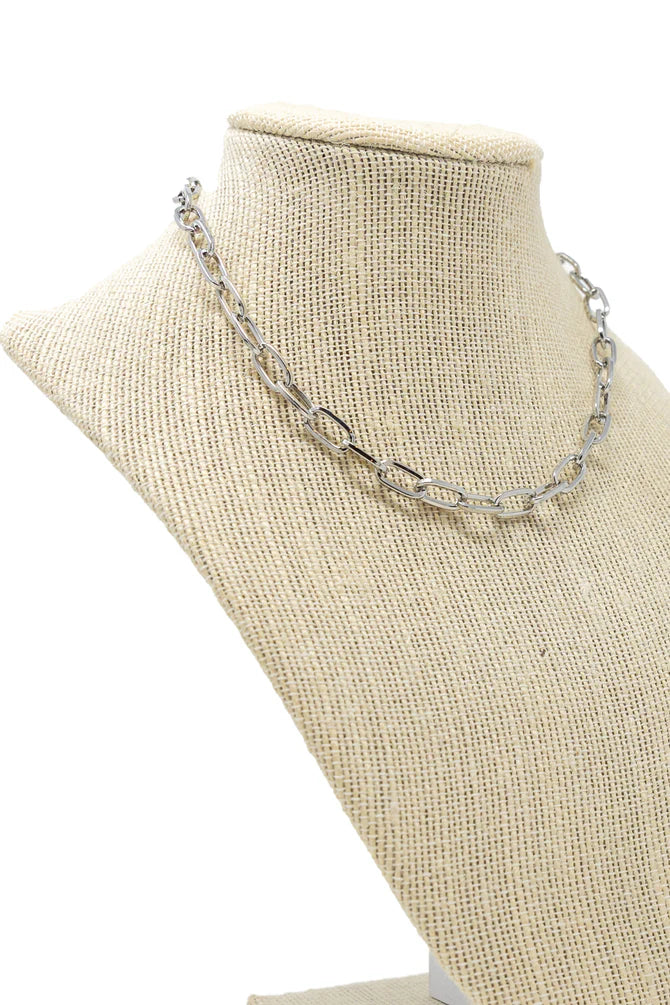 Ella Langley X Mary Kathryn Designs Silver Medium Courtney Necklace