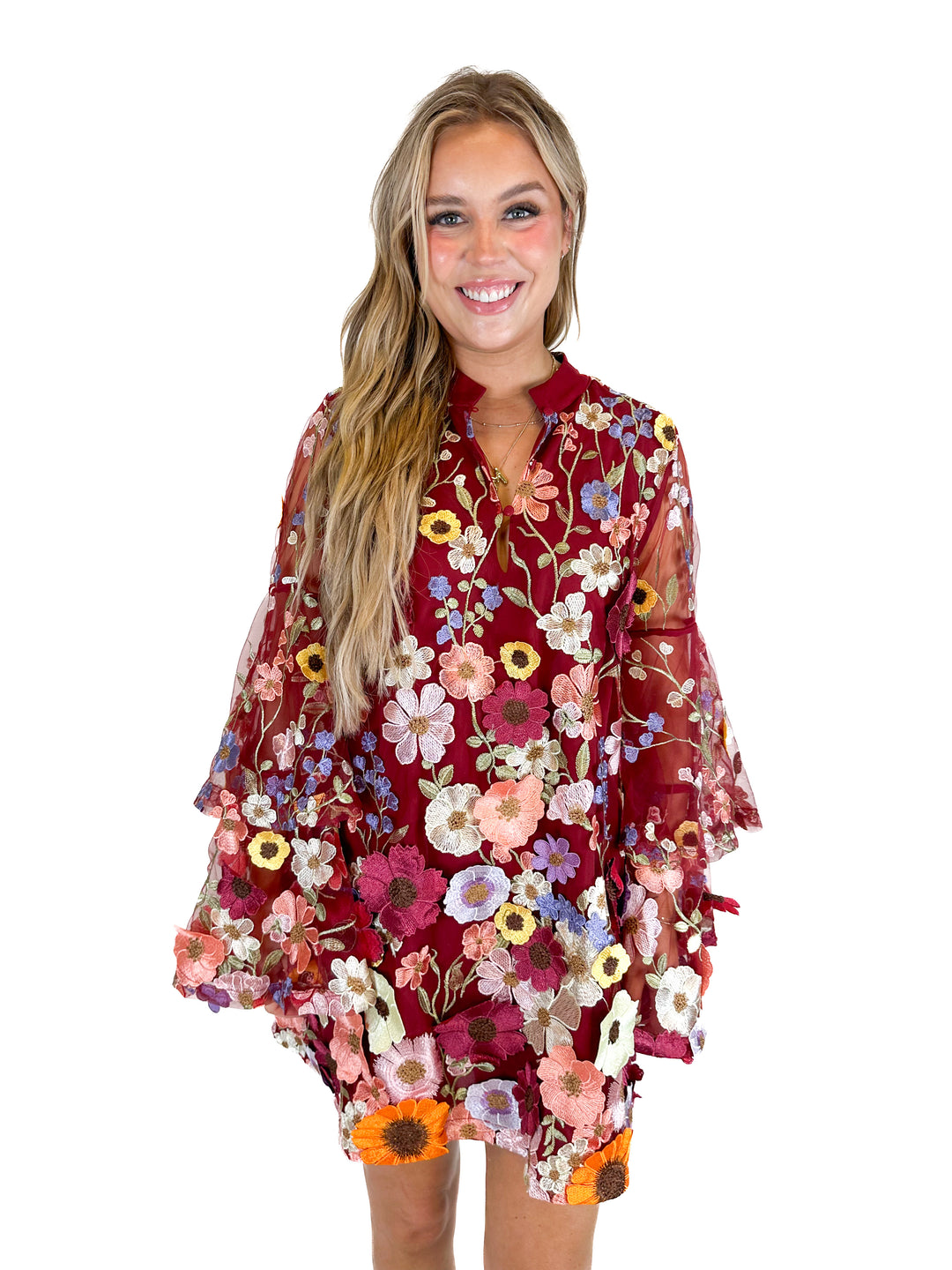 Buddy Love Floral Mini Dress (L)