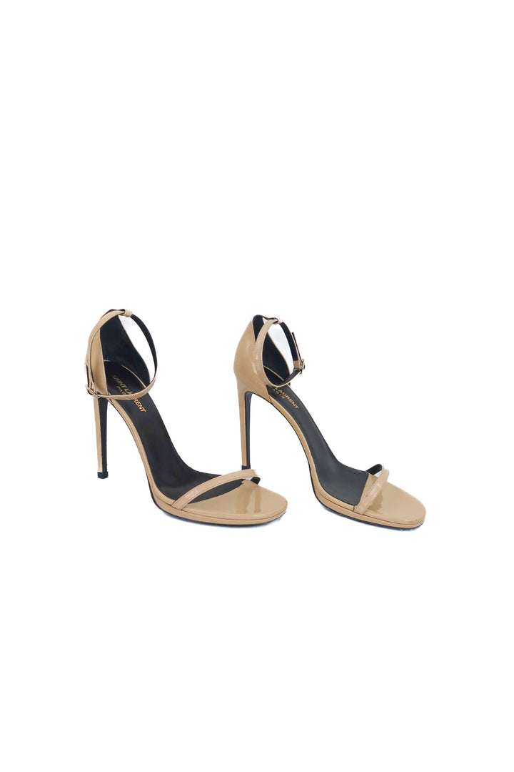 saint laurent nude heel (40.5; retail $995)