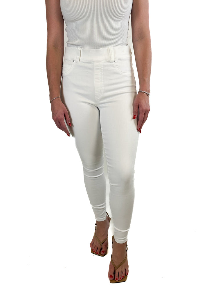 Spanx White Ankle Skinny Jeans (M)