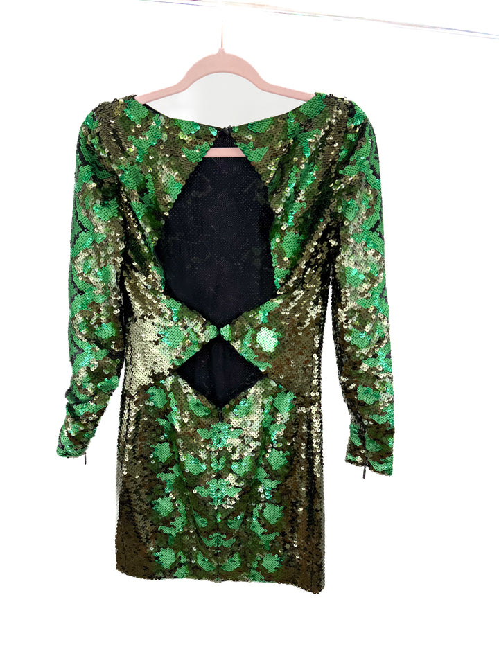 Roberto Cavalli Sequined Party Dress (IT40/ US4)*