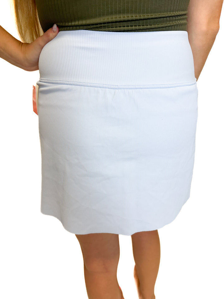 Spanx Get Moving Light Blue Skort NWT (XS)