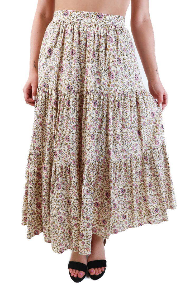 Xirena Floral Cotton Skirt (S; retail $295)