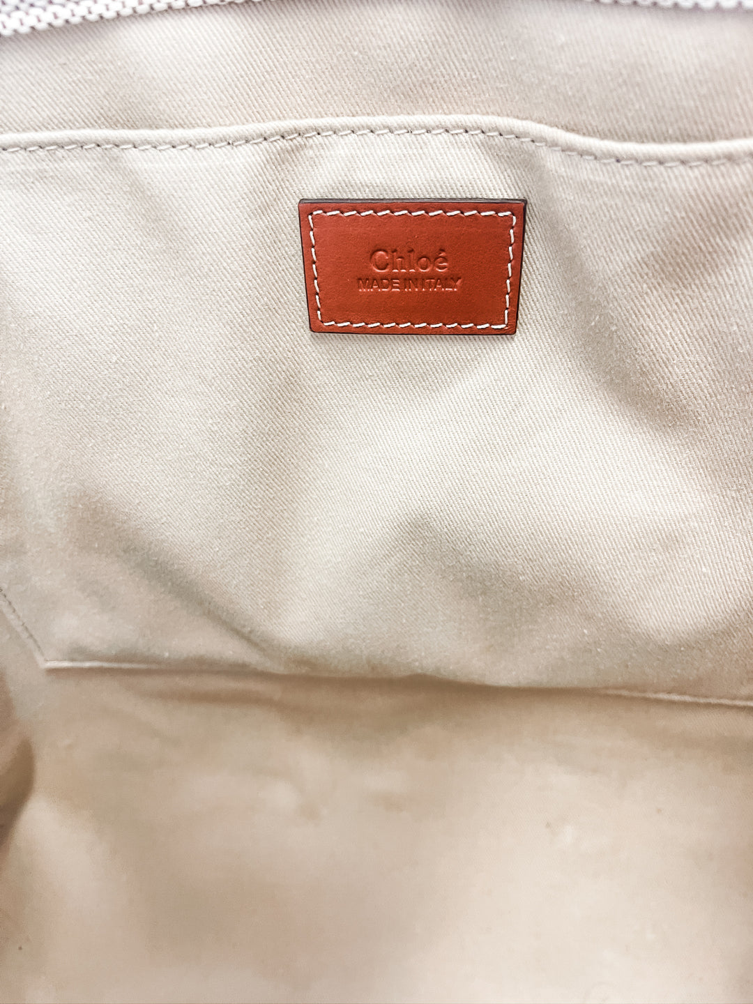 Chloe Tan Woody Tote (retail, $1550)