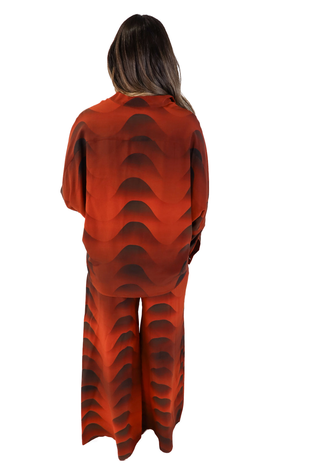 ODEEH orange printed set (36 size 4-6; retails for $1,295)