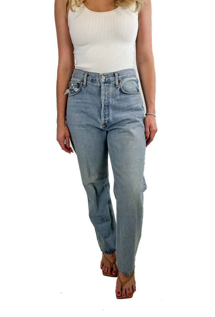 Agolde High Rise Straight Leg Jean (27/4)