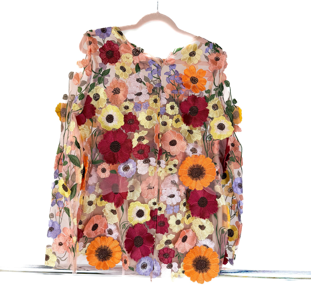 petal + pup floral set NWT (L)
