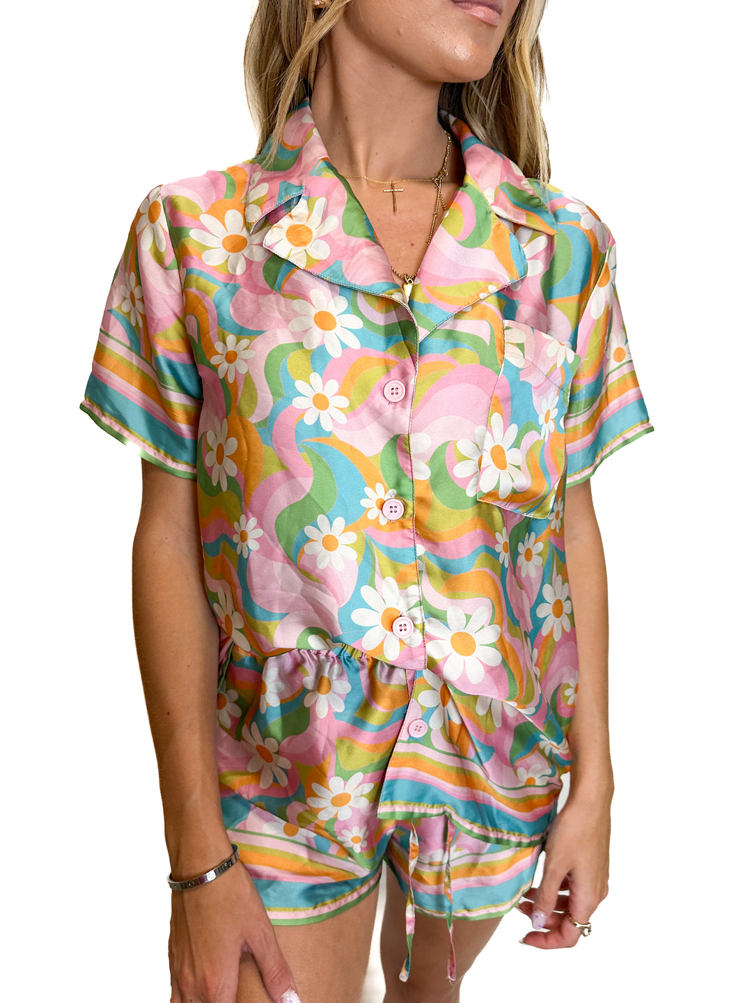Show Me Your Mumu Floral Pajamas (XS)