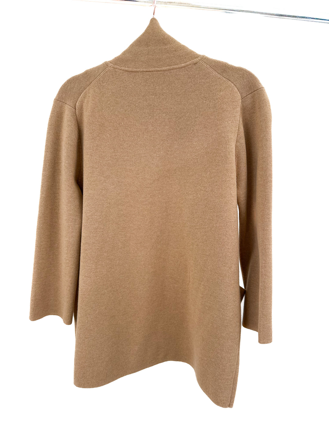J Crew camel cardigan NWT (S)