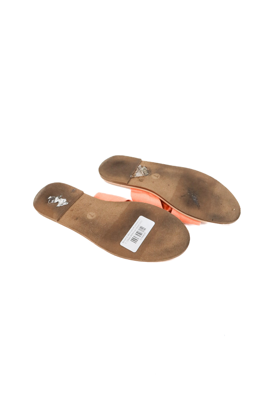 Shade & shore peach sandals (7)
