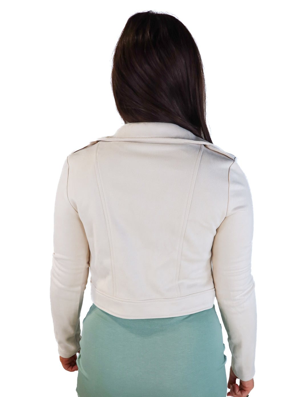 Windsor beige vegan suede jacket NWT (s; retails for $49.90)
