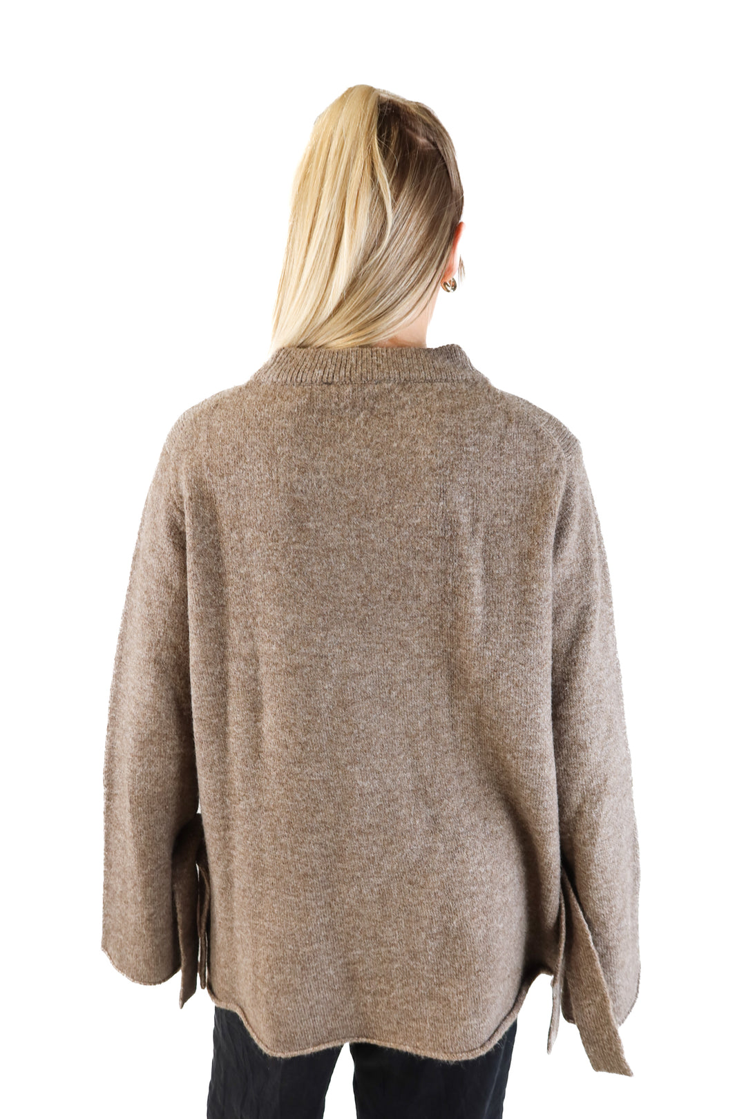 Zara Heathered Birch Sweater (M)