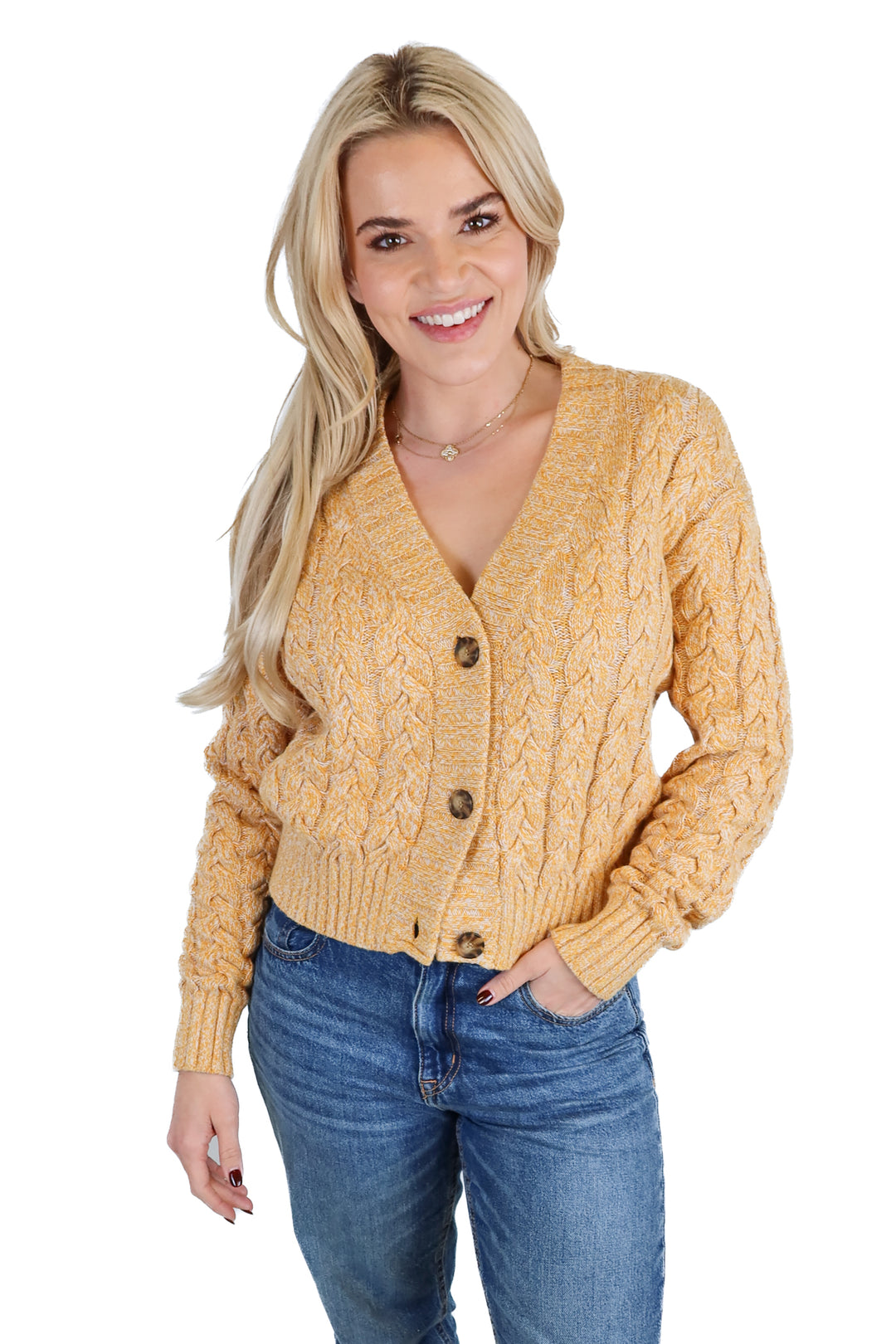 Naadam cable knit sweater cardigan (S; retail $350)