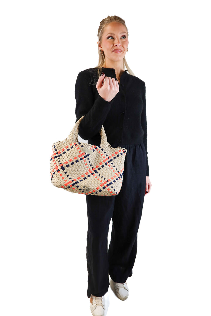 Parker & Hyde woven bag (retail $175)