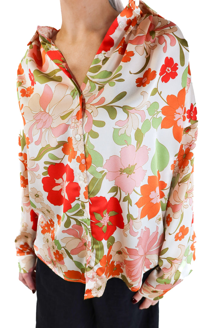 Jodifl Floral Shirt (M; retail $50)
