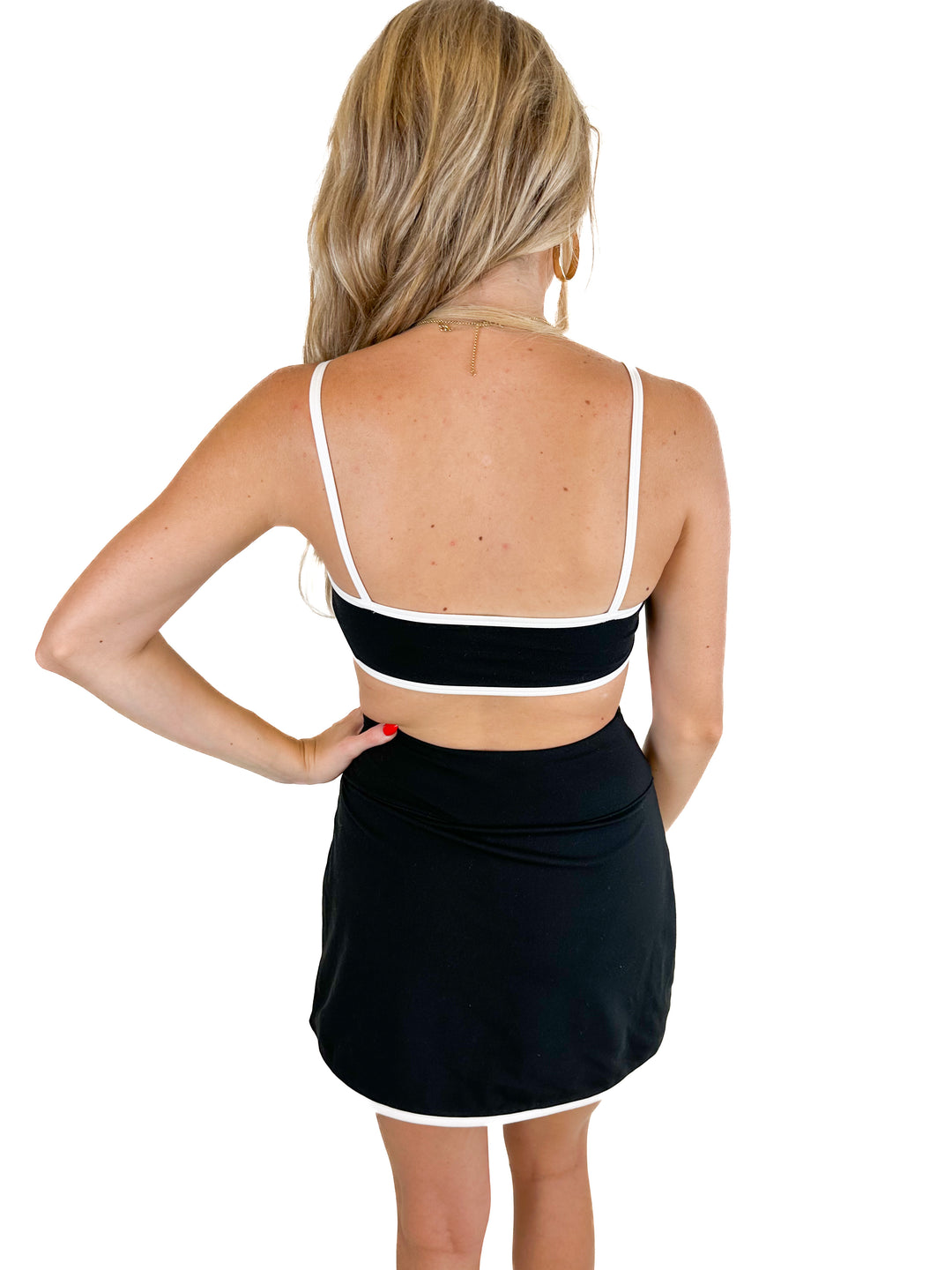 Wild Fable Black and White Workout Set (S)