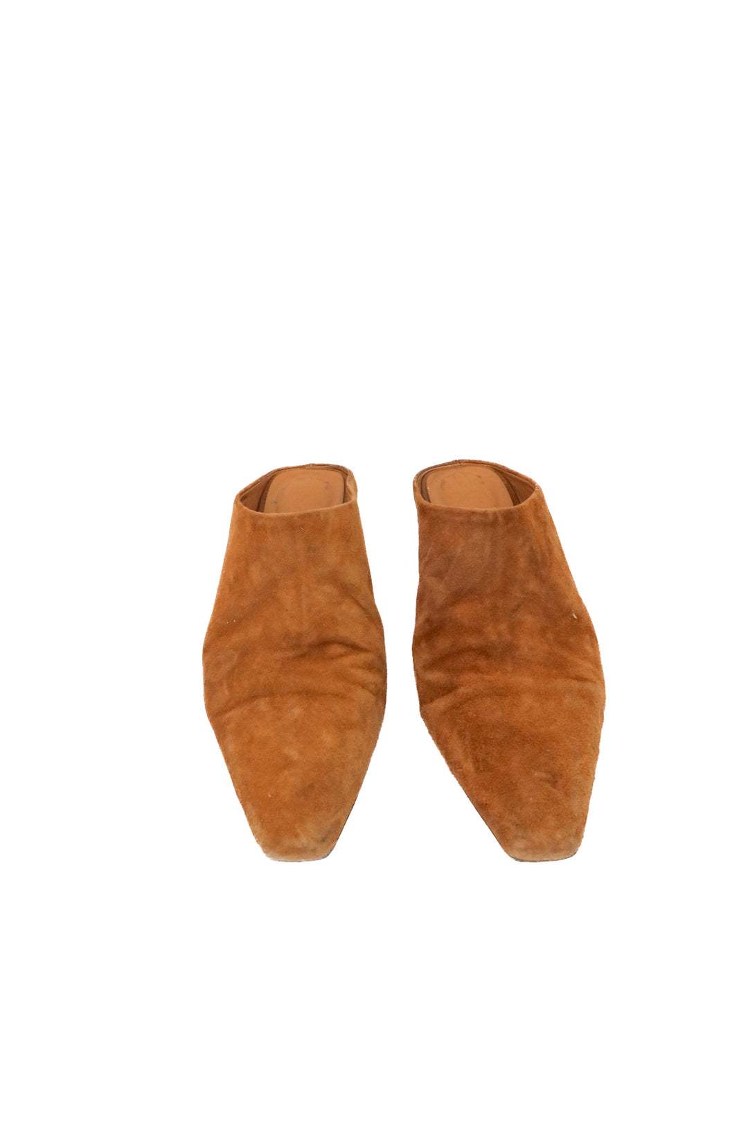 staud suede heeled mule (39; retail $350)
