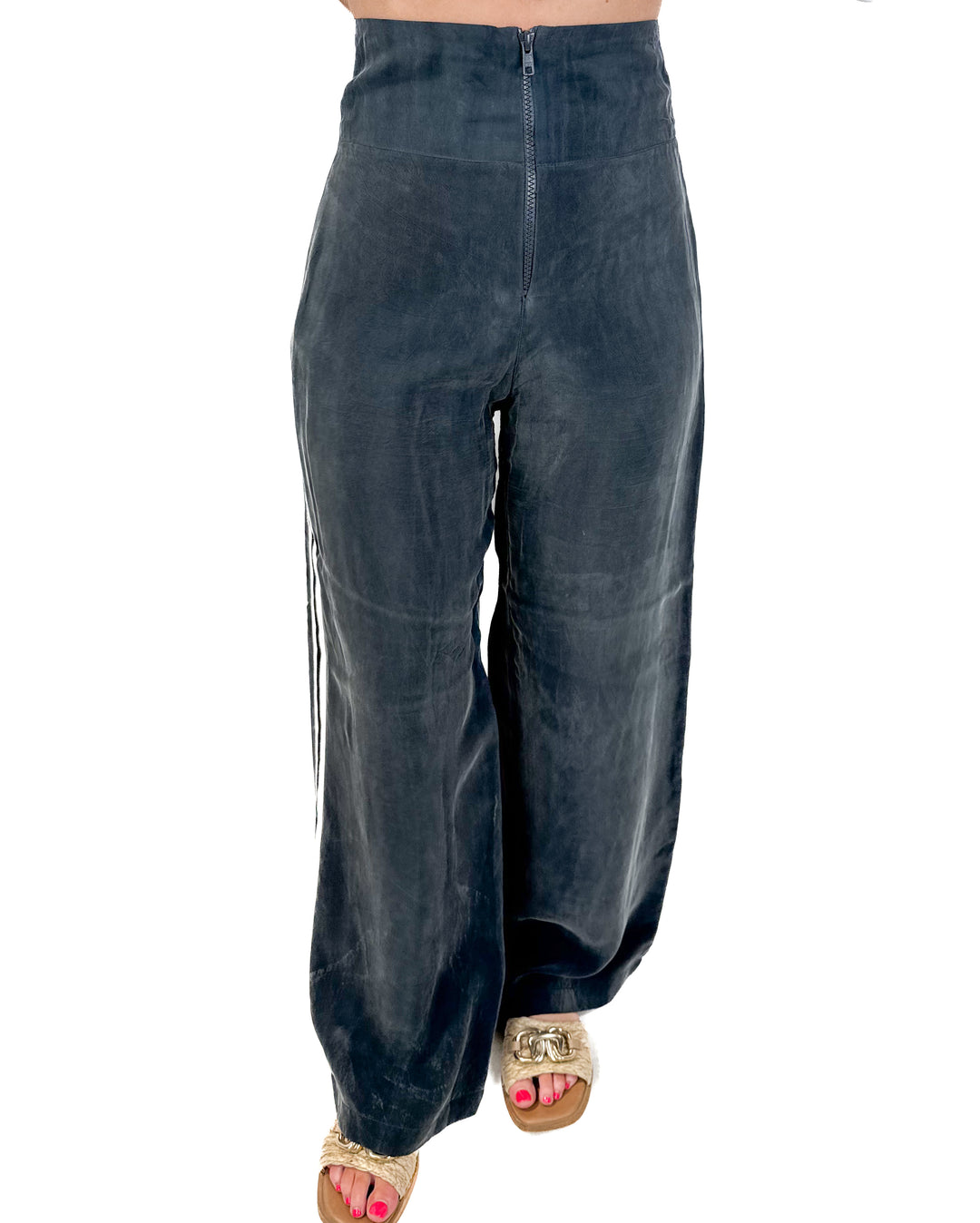 SOLD Tribe Kelley Striped Palazzo Pants (S)