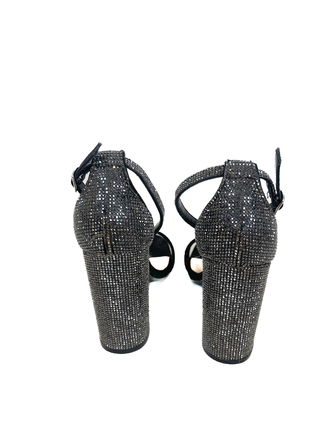 Steve Madden Crystal-Embellished Heels (7.5)